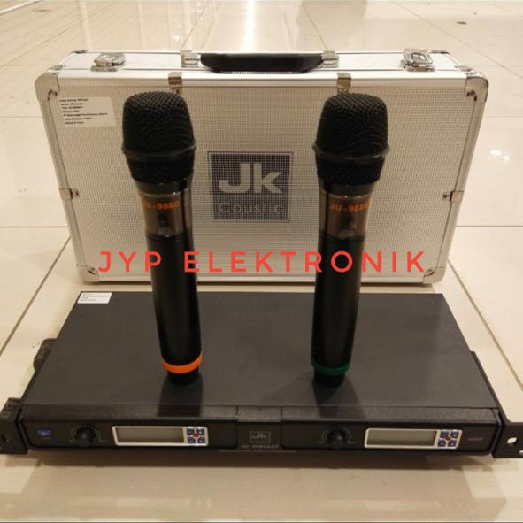 MICROPHONE WIRELESS JK COUSTIC/JK COUSTIK/ JK KOUSTIC JU 9880 ORIGINAL