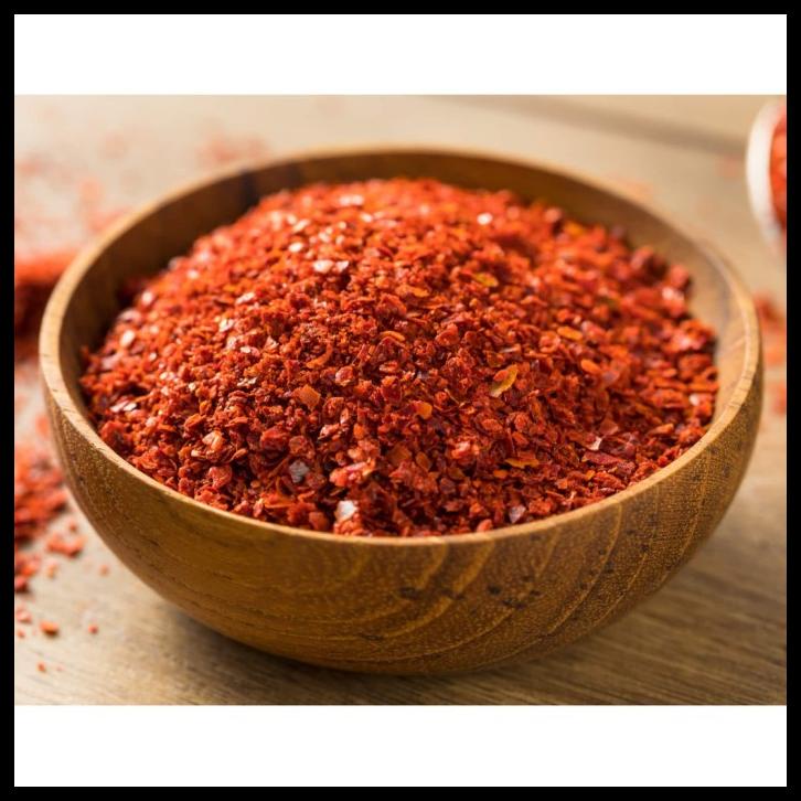 

TERBARUU!! Hae Cham Red Pepper Powder 1Kg | Gochugaru | Gochukaru | Cabai Korea PROMO