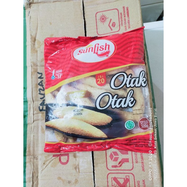 

Sunfish Otak-otak Ikan Lancip 500gram isi 20 pcs