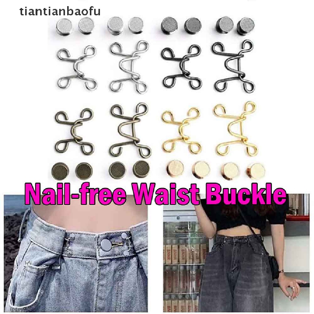 (Tianbaofu) Ikat Pinggang Tanpa Paku Ukuran 27 / 32MM Adjustable