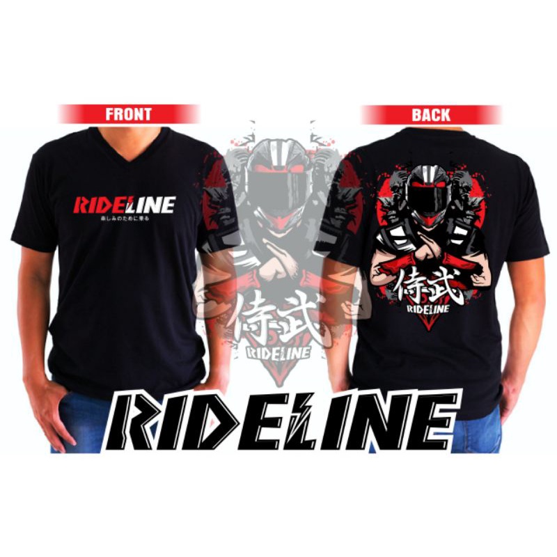 [NEW] JERSEY KAOS T-SHIRT SUNMORI SAMURAI RONIN HELMET RIDELINE