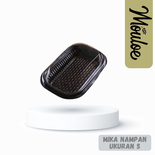 MIKA NAMPAN UKURAN S | Mouloemart | mika nampan alas coklat untuk hantaran