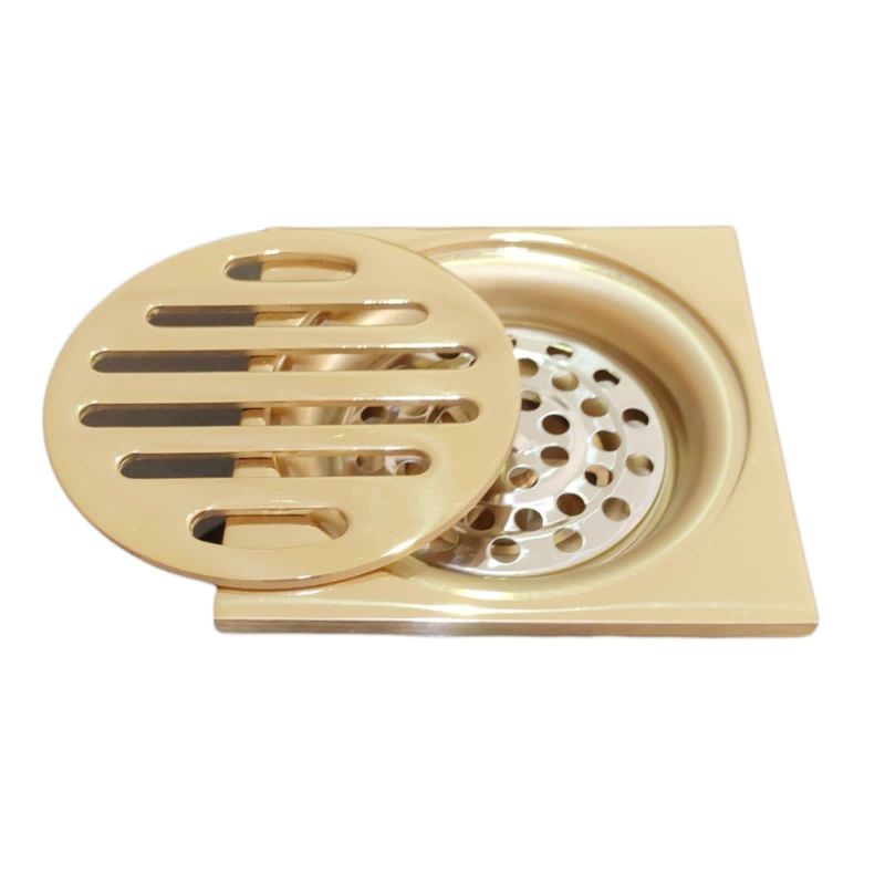 Smart floor drain Rose gold / Floor drain subron gold / Saringan pembuangan air