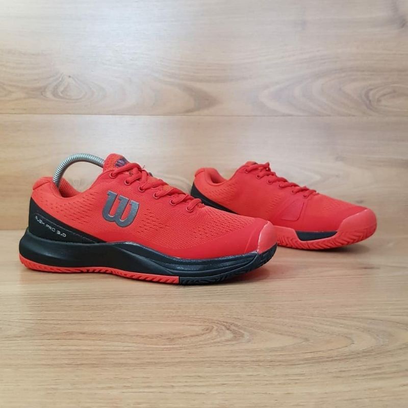 Sepatu tenis wilson rush pro3 red sepatu tenis pria premium import