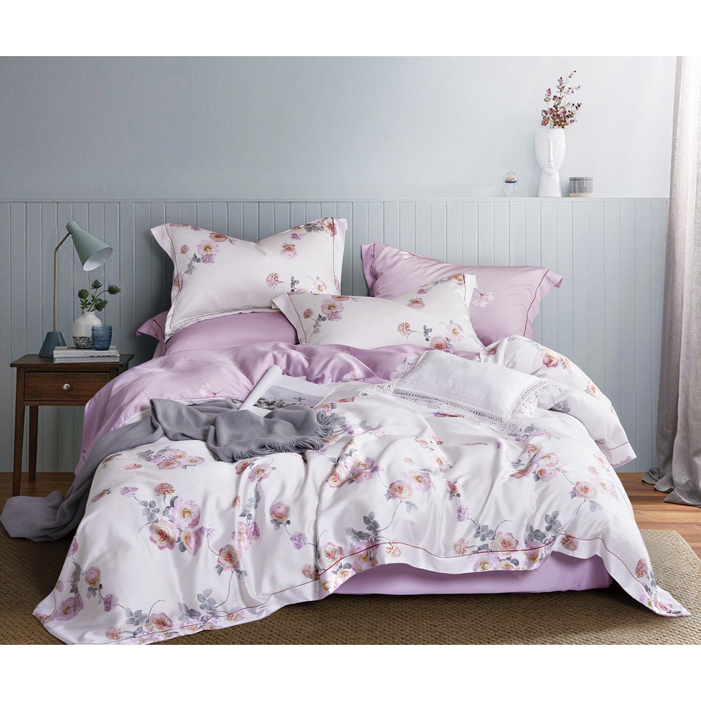 Picasso Sprei Botanic Tencel Purple