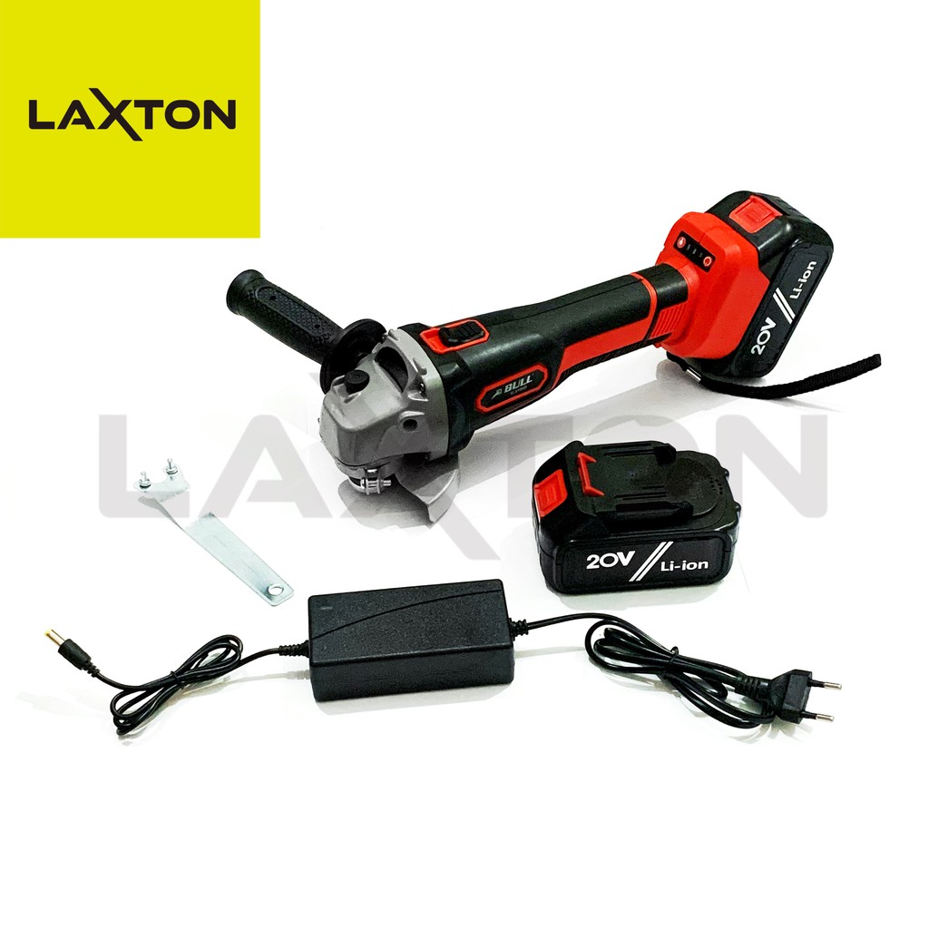 Bull mesin gerinda baterai 4&quot; cordless grinder BULL BL610HD