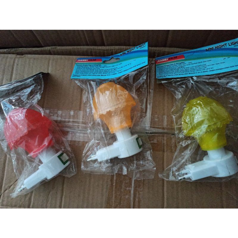 Lampu Tidur LED / Fitting Colok + Saklar