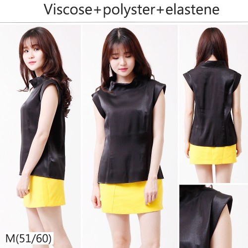 Atasan Wanita Blouse Kemeja ORI Branded Mexx Caps Black