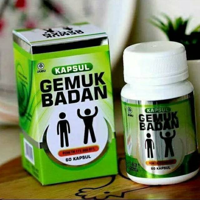 Kapsul gemuk badan BPOM original halal aman