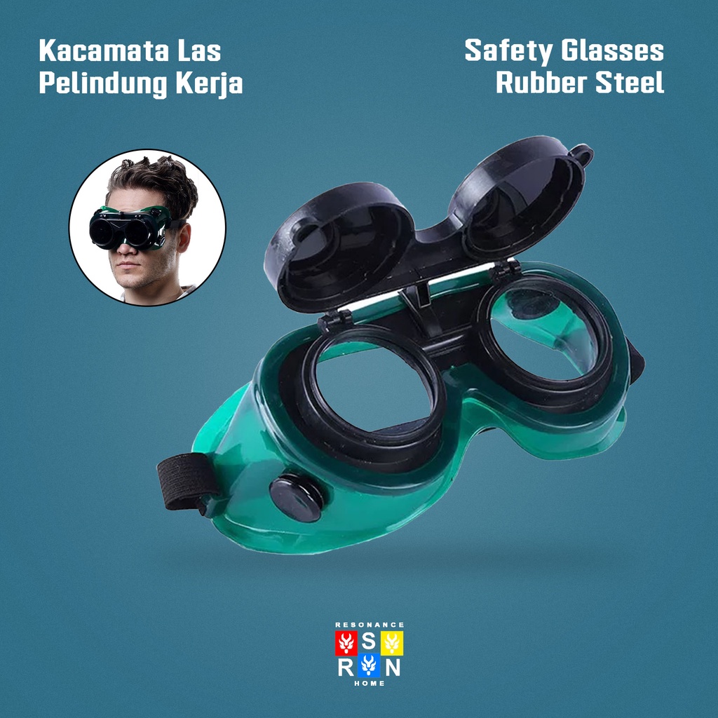 Kacamata Safety Las / Safety Glasses / Resonance Home