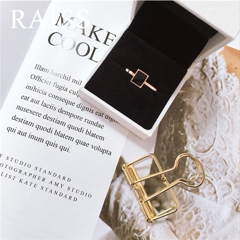 Cincin Bahan Titanium Steel Desain Bunga Aster Antikarat Gaya Korea Untuk Pria Dan Wanita