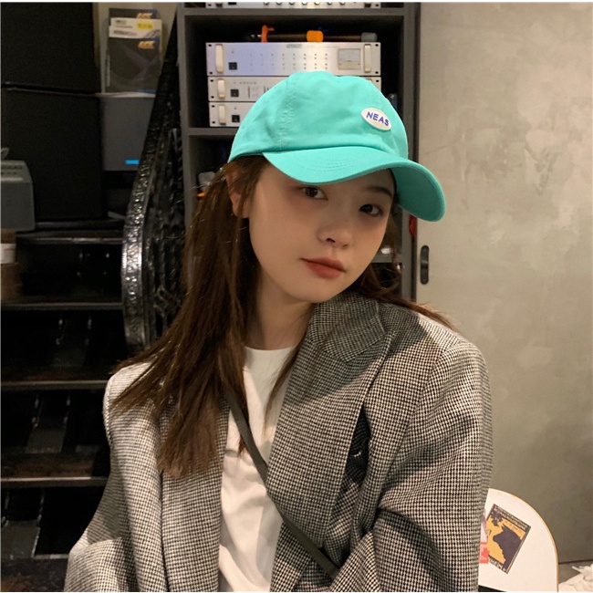 Topi Baseball Casual Gaya Korea Untuk Pria / Wanita