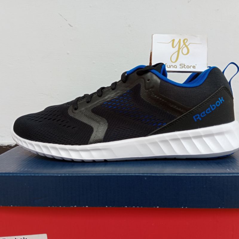 [FLASH SALE] Sepatu Sneakers/Sepatu Running Pria Reebok Sublite Prime Men Black