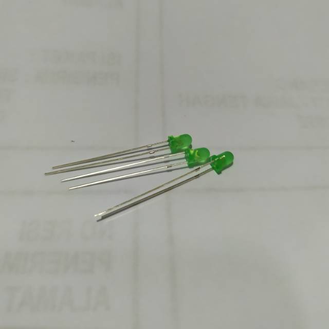 Led kecil 3mm Hijau