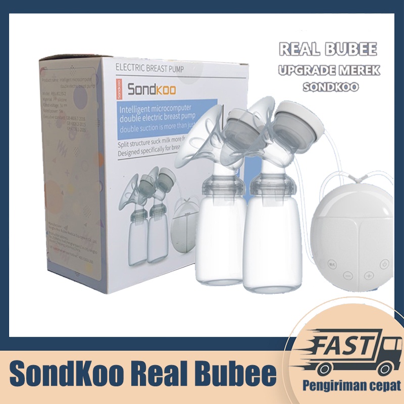 SondKoo Real Bubee /Pompa Asi Elektrik Ganda Mediatech x Real Bubee Food Grade BPA Free Breast Pump PA 01E