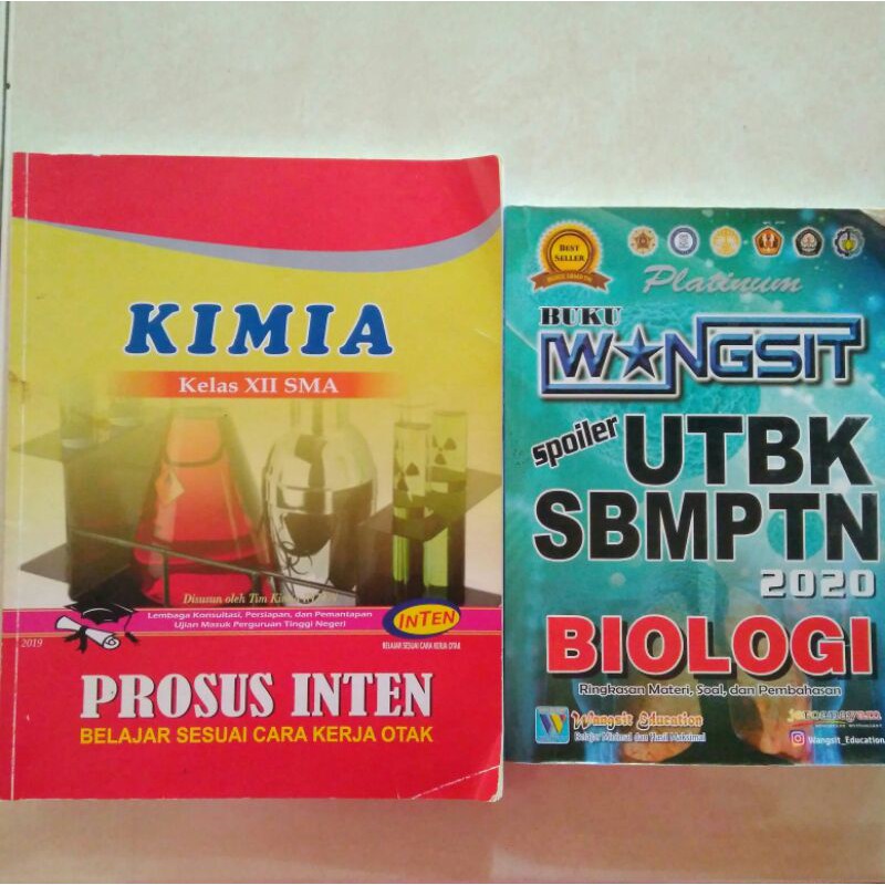 preloved buku inten kimia