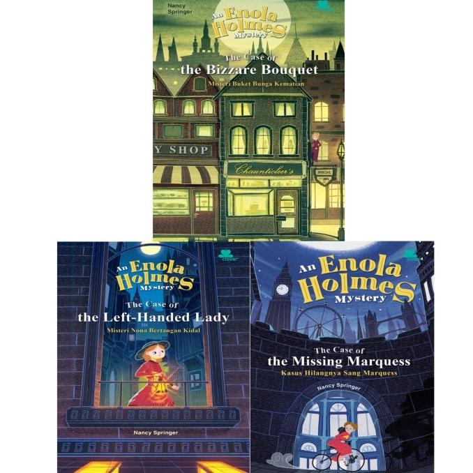 

Buku Kisah Misteri Enola Holmes NANCY SPRINGER Star Seller