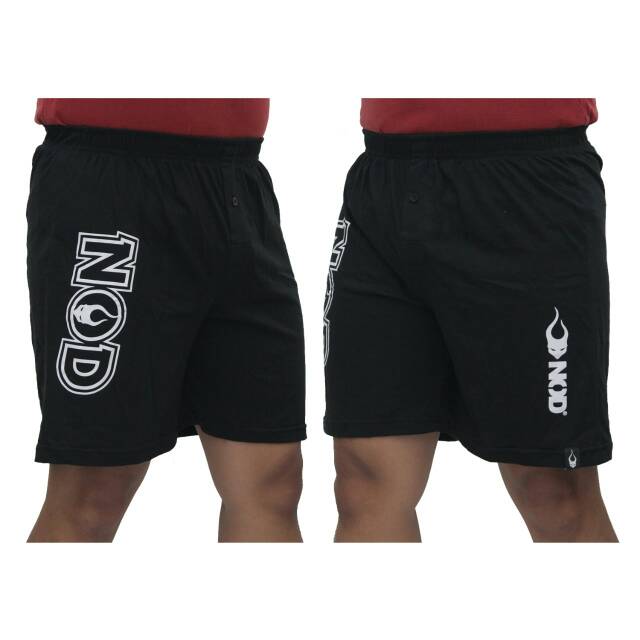 Boxer warna hitam celana  kolor  ND012 0009 Shopee Indonesia