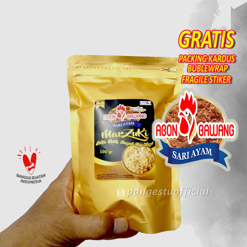 

abon ayam abon bawang sari ayam enak 100gram