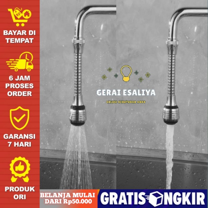 FilterAir Keran Aerator Flexible 360 Derajat Memutar TERMURAH