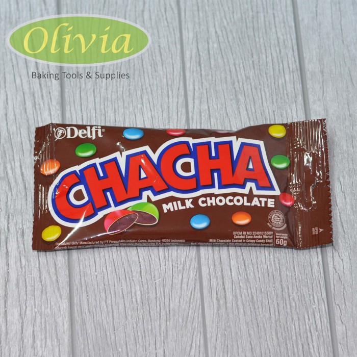 

Delfi ChaCha Milk Chocolate / Permen Coklat / Cokelat Butir 50 gr