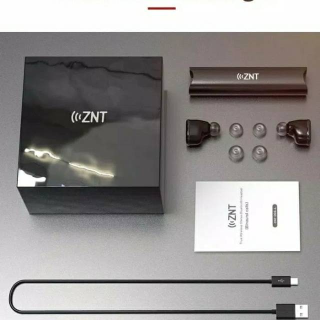 Handsfree ZNT D08-L Headset Bluetooth  5.0 dan Hi-fi (ORI)
