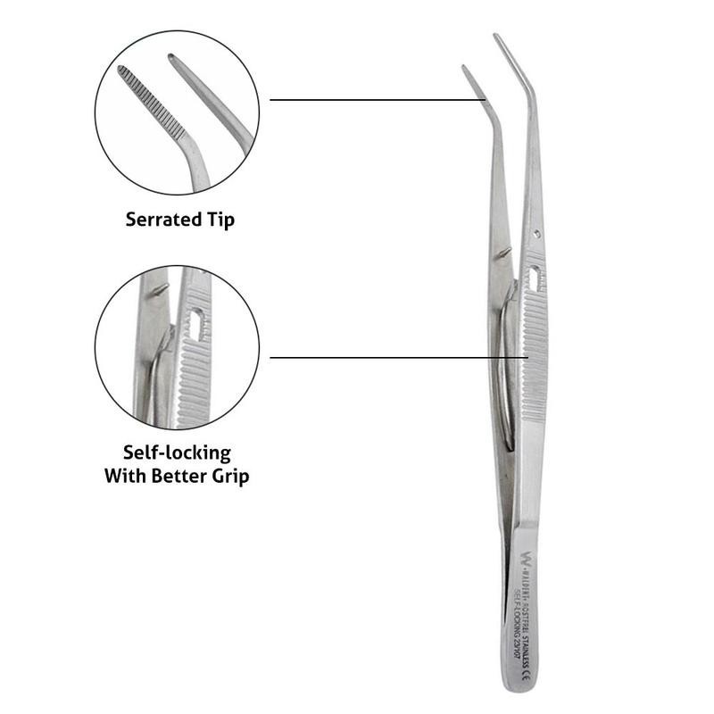 PINSET KUNCI ENDO LOCKING TWEEZERS TWEEZER DENTAL