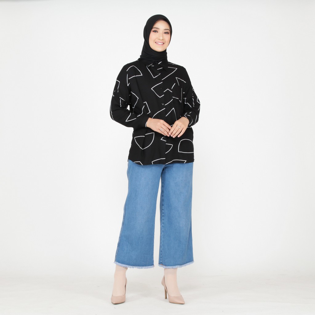 Kemeja Wanita Terbaru Busui LD 120 Bahan Rayon viscose-RM 02