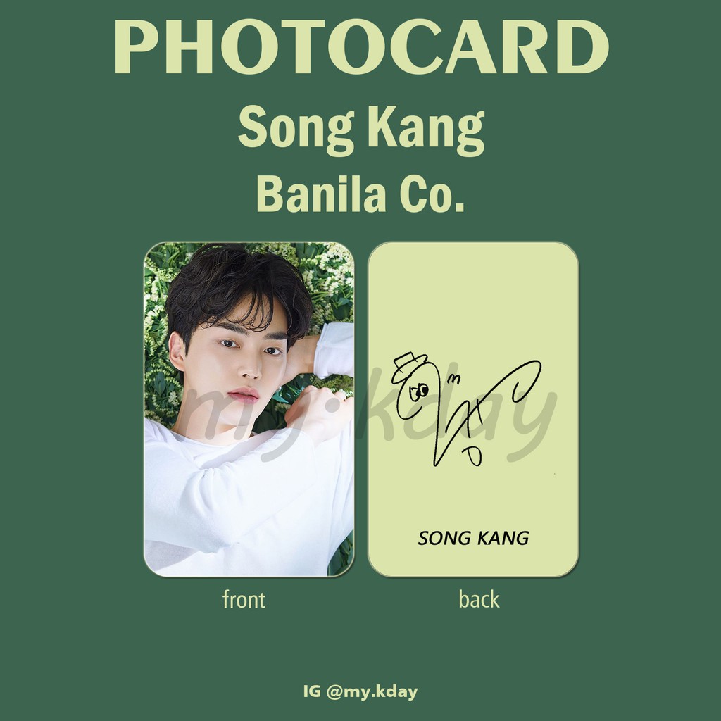 PCA-0021, Unofficial Photocard Song Kang Banila Co. 2 sisi