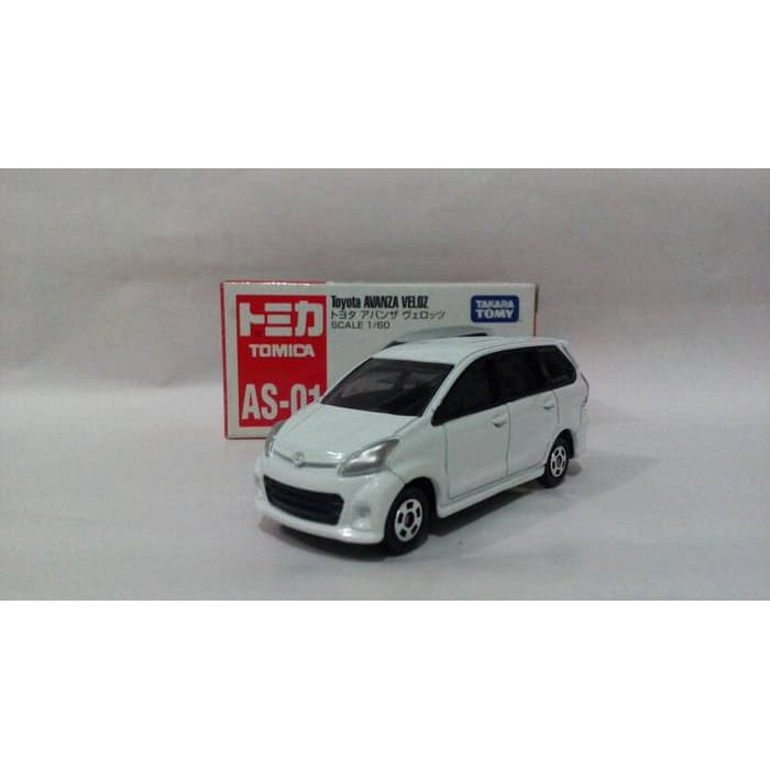 CUCI GUDANG Tomica AS 01 Diecast Miniatur Mobil TOYOTA AVANZA VELOZ Harga Murah Berkualitas