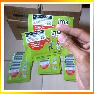 Jual Kartu IM3 Ooredoo Perdana / Kotak - 50 Pcs | Shopee    Indonesia