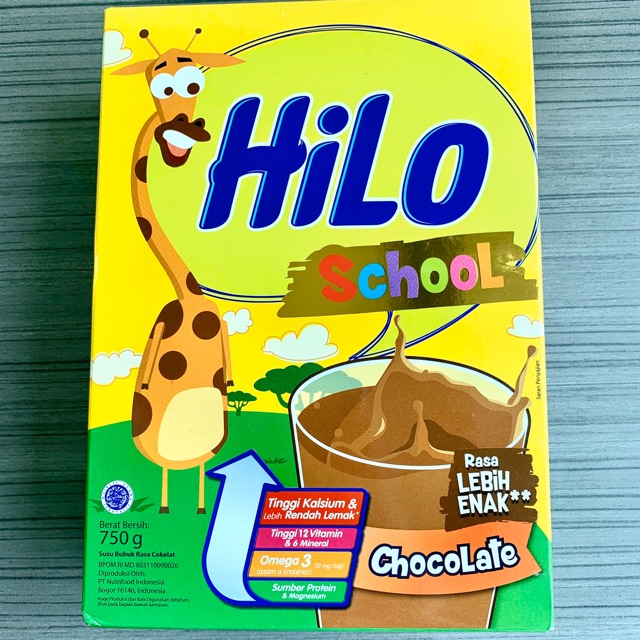 

Hilo school 750 gram susu anak
