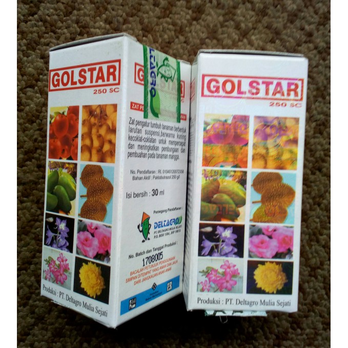 Zpt Golstar 250Sc 30ml/Pupuk Buah Mangga-Durian dll