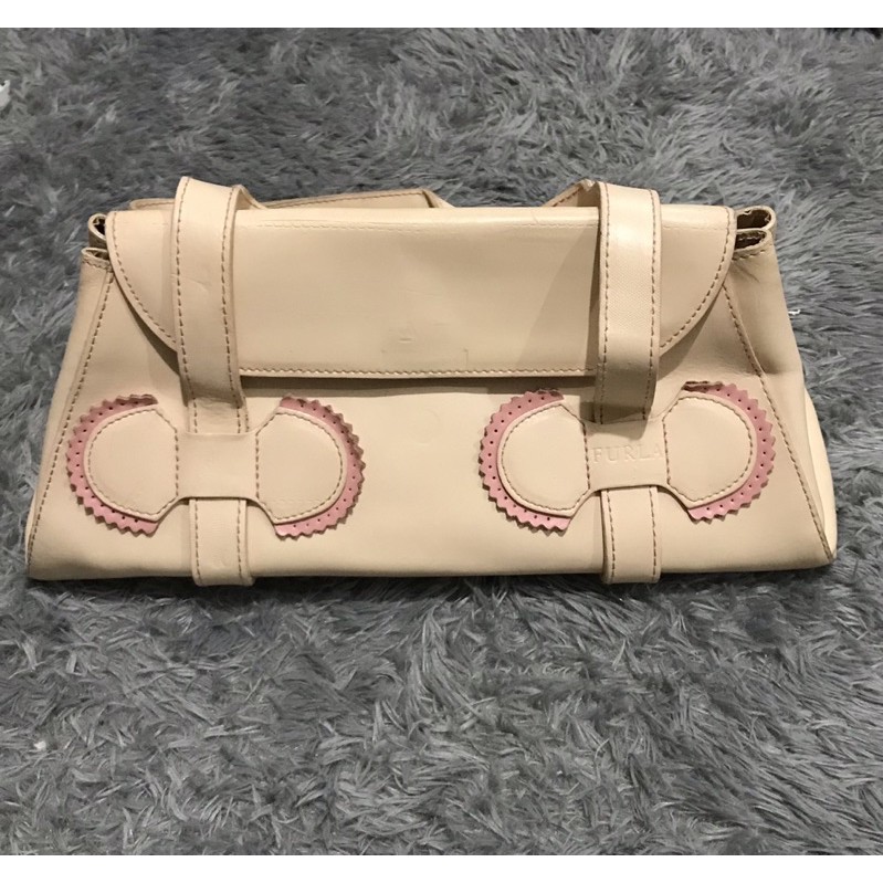 kak sita FURLA KULIT VINTAGE ORI PRELOVED GENUINE LEATHER