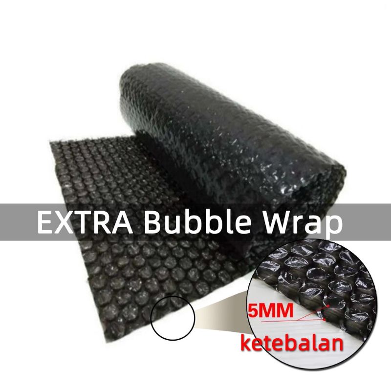

Extra Bubble Wrap MP PREMIUM Packing(hanya untuk tambahan packing)agar paket lebih aman