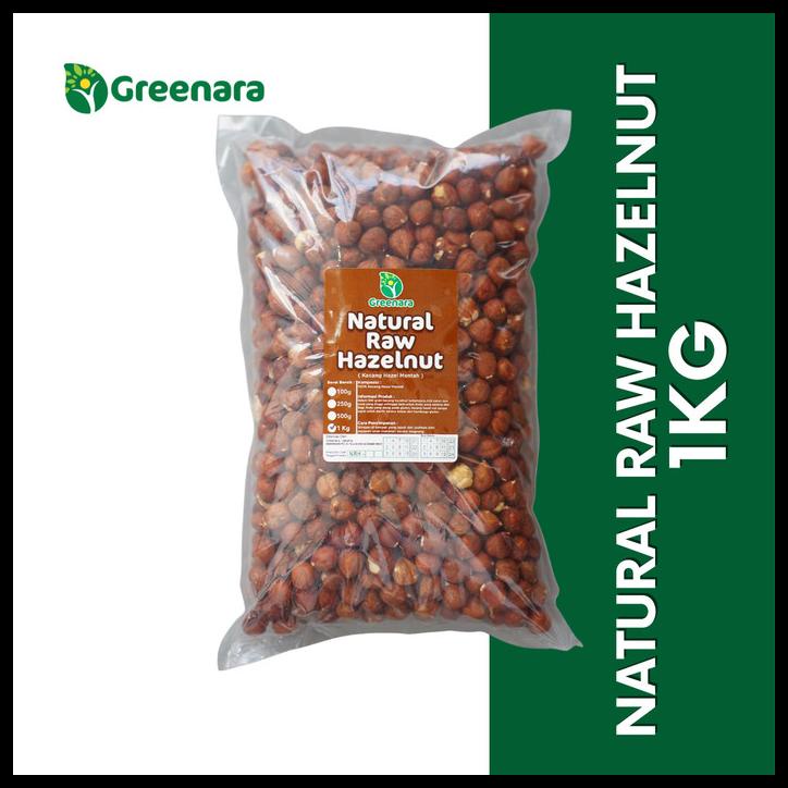 

DISKON TERBATAS !!! RAW HAZELNUT 1KG / KACANG HAZELNUT TERLARIS