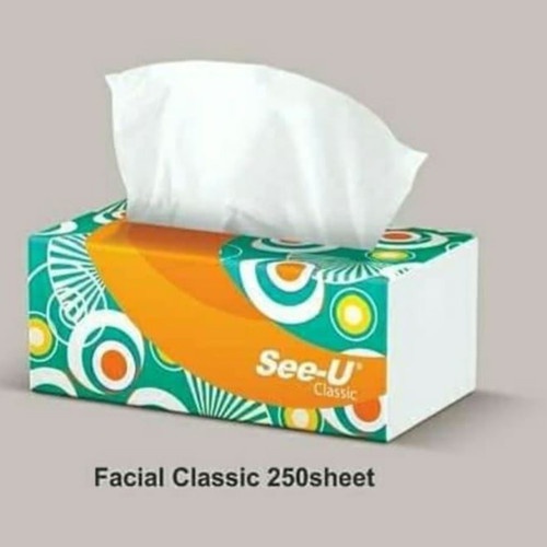 TISU TISUE SEE U SEE-U FACIAL TISU /ECO GREEN 50S / 140S / 250S GOJEK/GRAB/JTR/REG