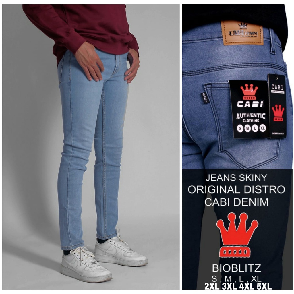 CELANA JEANS PRIA SLIMFIT BAHAN STREACH MELAR NGARET /CELANA JEANS PRIA PANJANG SKINNY / CELANA JEANS JUMBO / CELANA JEANS OVERSIZE