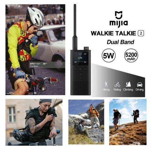 HT Handie Talkie Smart Walkie Talkie 2 Phone Xiaomi Mijia IP65 Dual Band 114107