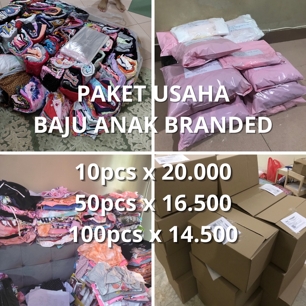 Paket Usaha Baju Anak (BARANG BARU!)
