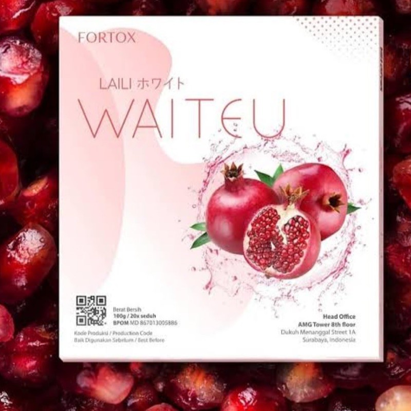 waiteu minuman kecantikan serbuk collagen