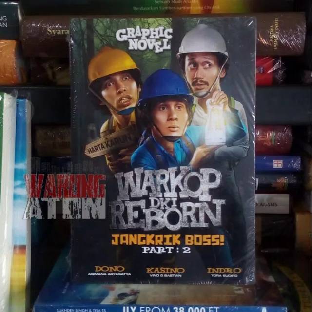 Buku Novel Warkop Dki Reborn Jangkrik Boss Part 2 Shopee Indonesia 