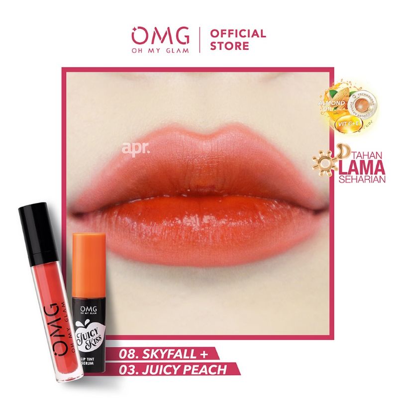 OMG OH MY GLAM MATTE KISS LIP CREAM/LIP CREAM OMBRE