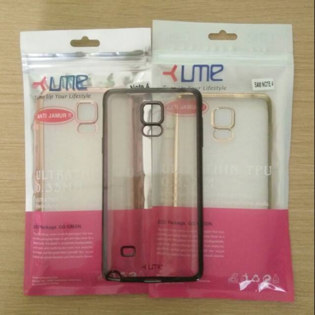Softcase shining chrome samsung Note 4 case samsung Note 4 chrome Ume softshell samsung note 4