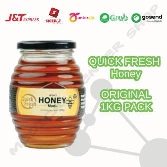 

MADU ASLI Quick Fresh Honey 1KG ORIGINAL Jar/Kaca TERMURAH