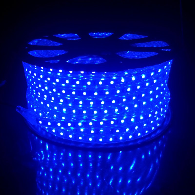 Lampu led Strip / Rope LED 5050 Warna Biru / Blue 5050 IP44