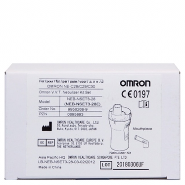 OMRON NEBULIZER KIT C28/TEMPAT OBAT OMRON