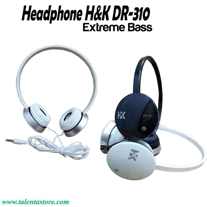 Headset HK DR 310 / Headphone Bando super bass /headset HK Enak Murah