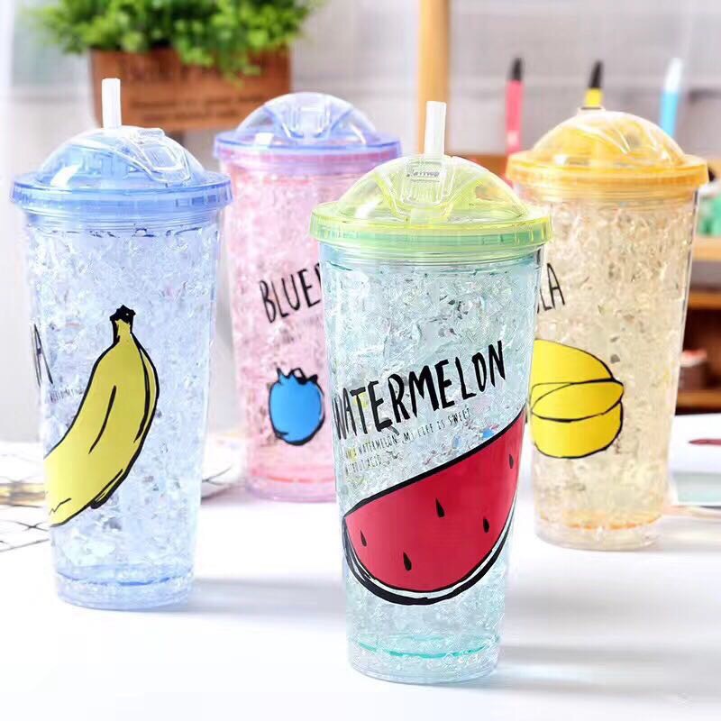 Fruity ice cup gelas unik  tahan dingin Shopee Indonesia