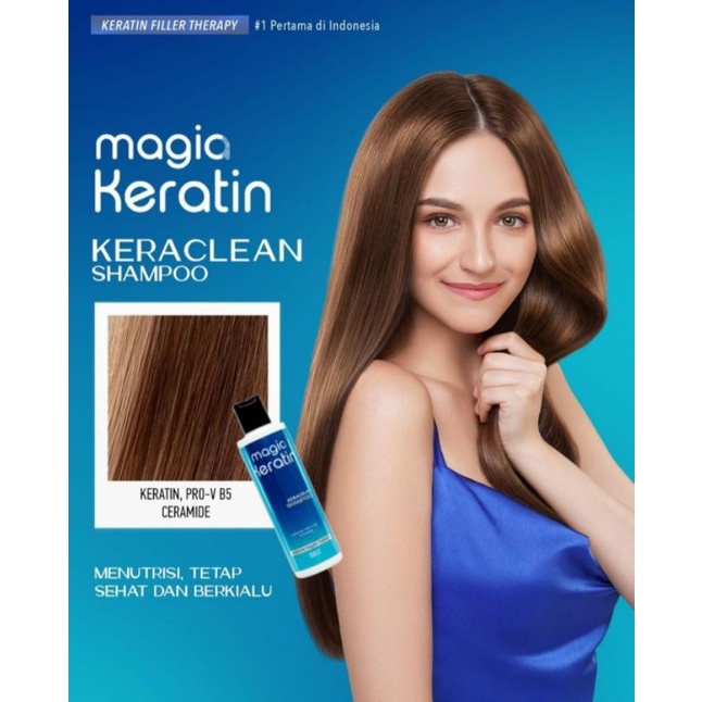 INAURA Magia Keratin Keraclean SHAMPOO 200mL / Shampo Keratin